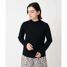 [アンサンブル対応]メリノウールカラーハイネックニット