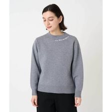 [アンサンブル対応] スウェットライクロゴニット