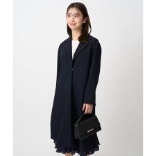 【小さいサイズ】ライトダブルクロスチェスターコート/洗える