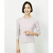 [小さいサイズ][アンサンブル対応]コンパクトニットプルオーバー