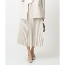 【小さいサイズ】プリーツデザインスカート/洗える