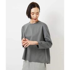 [小さいサイズ]バックフレアカットソー