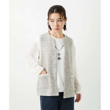 ファンシーツイードAラインジレ