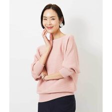 [小さいサイズ]［定番人気］ホールガーメント(R)ドルマンスリーブニット