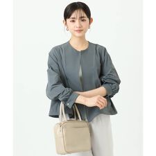 【小さいサイズ】ストレッチライトブルゾン/洗える