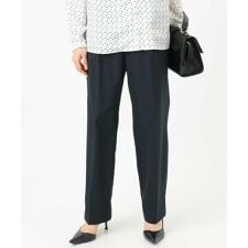 【小さいサイズ】ドライタッチストレッチ テーパードパンツ/イージーケア/洗濯機で洗える