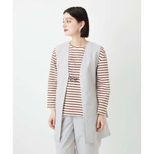 [セットアップ対応]4WAYタフタロングジレ