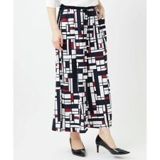 トリコロールガウチョパンツ