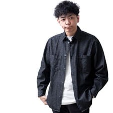 デニムシャツ メンズ シャツ デニム カジュアルシャツ メンズシャツ 綿100 長袖シャツ