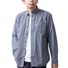 シャツ メンズ 長袖 ブロードシャツ チェック ストライプ 長袖シャツ おしゃれ カジュアルシャツ