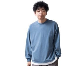 トレーナー メンズ フェイクレイヤード 長袖 スウェット 裏毛 オーバーサイズ ゆったり