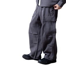 ワイドパンツ メンズ バルーンパンツ カーゴパンツ ワイド パンツ ゴムウエスト ゆったり カーゴ