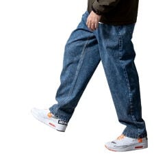 ワイドパンツ メンズ デニム バルーンパンツ ワイドデニム ゆったり デニムパンツ