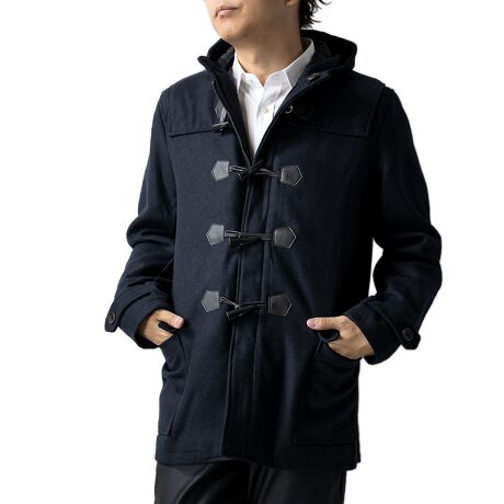 Arpenteur ショートダッフルコート ネイビー Mサイズ フランス製 襲い