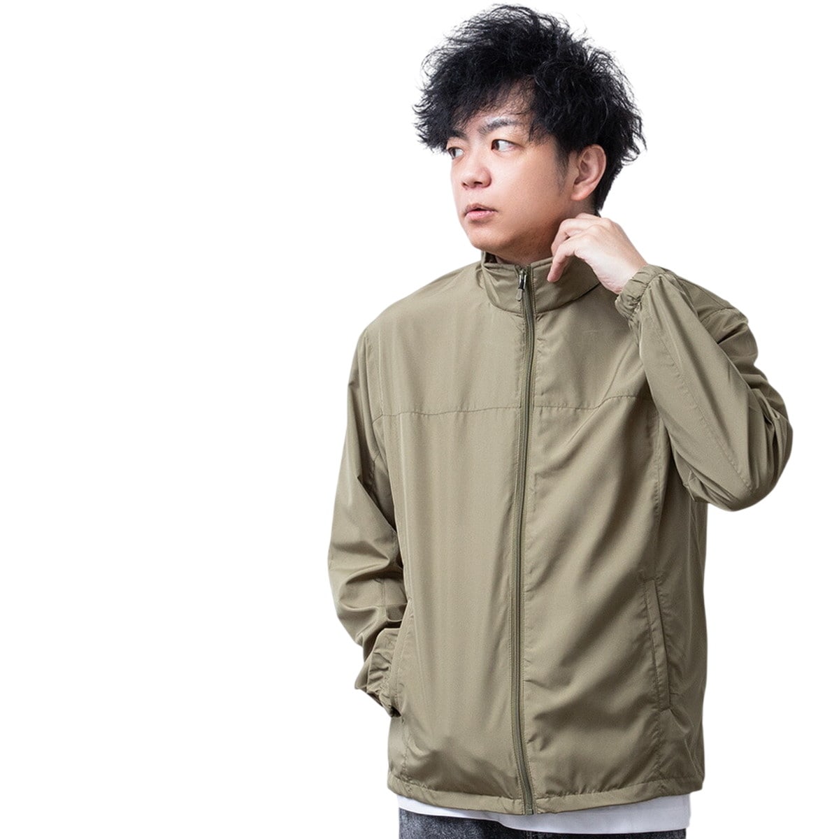 ウインドブレーカー メンズ アウター 防寒 防風 撥水 スタンド ブルゾン 立ち襟 ダルシャイン