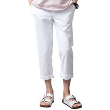 ジェネレス(geneless)のクロップドパンツ メンズ ストレッチ ハーフパンツ チノパン 膝下 7分丈 ゴルフウェア パンツ