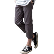 クロップドパンツ メンズ ストレッチ ハーフパンツ チノパン 膝下 7分丈 ゴルフウェア パンツ