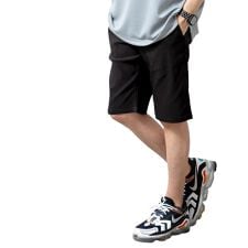 接触冷感 メンズ ハーフパンツ ショートパンツ ストレッチ 涼しい 冷感 吸水速乾 無地 ドライ