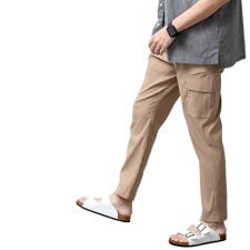 ジェネレス(geneless)のカーゴパンツ メンズ アンクル 夏 涼しいパンツ 接触冷感 ひんやり ストレッチ イージーパンツ