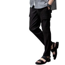 ジェネレス(geneless)のカーゴパンツ メンズ アンクル 夏 涼しいパンツ 接触冷感 ひんやり ストレッチ イージーパンツ