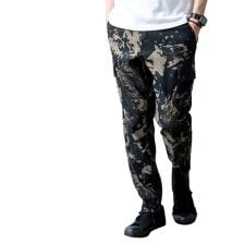 ジェネレス(geneless)のカーゴパンツ メンズ アンクル 夏 涼しいパンツ 接触冷感 ひんやり ストレッチ イージーパンツ