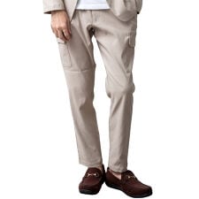 ジェネレス(geneless)のカーゴパンツ メンズ アンクル 夏 涼しいパンツ 接触冷感 ひんやり ストレッチ イージーパンツ
