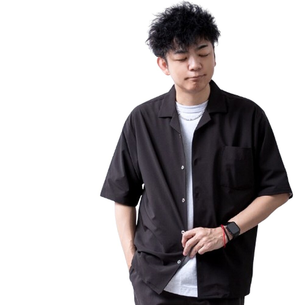 FULLCOUNT レーヨン　開襟　オープンカラー　半袖　シャツ　刺繍デザイン FULLCOUNT フルカウント 刺繍 半袖 キューバ シャツ オープン