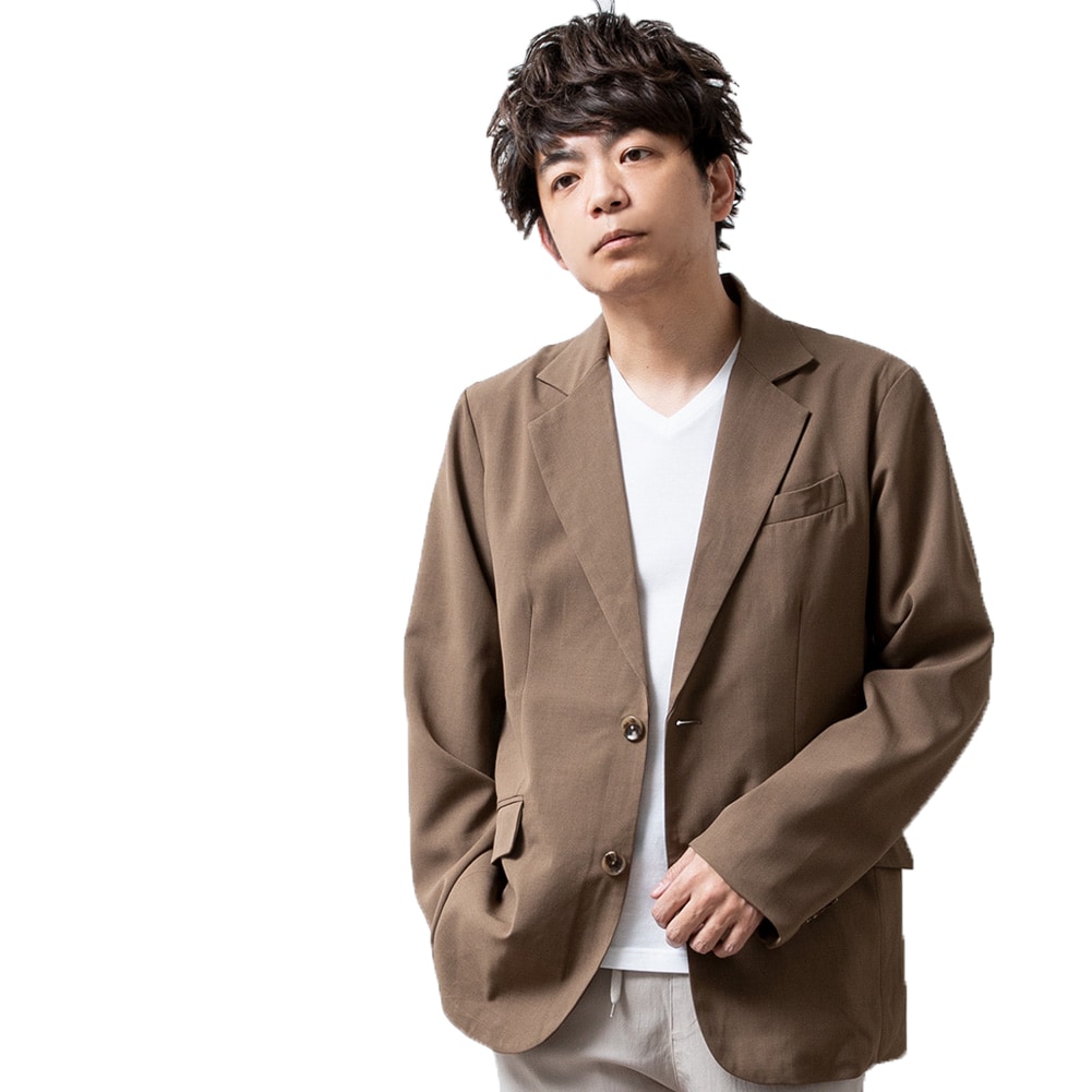 ADAM ET ROPE'【新品】ウール混 ビッグシルエット 畦カーディガン ウール混 ビッグシルエット 畦カーディガン ユニセックス