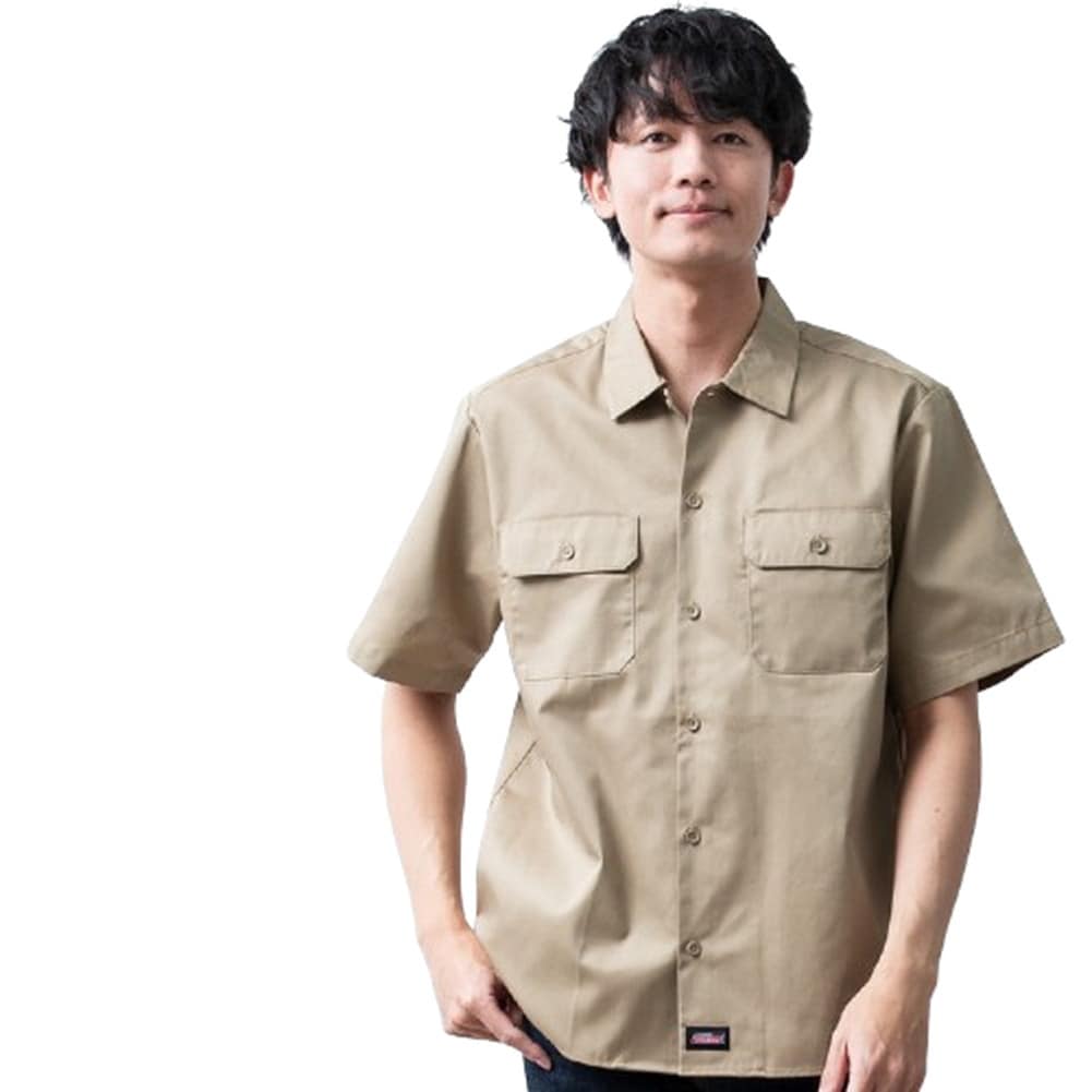 Schott 半袖ワークシャツ イエロー 中古・古着通販】Schott (ショット) TC WORK SHIRT/TC ワーク