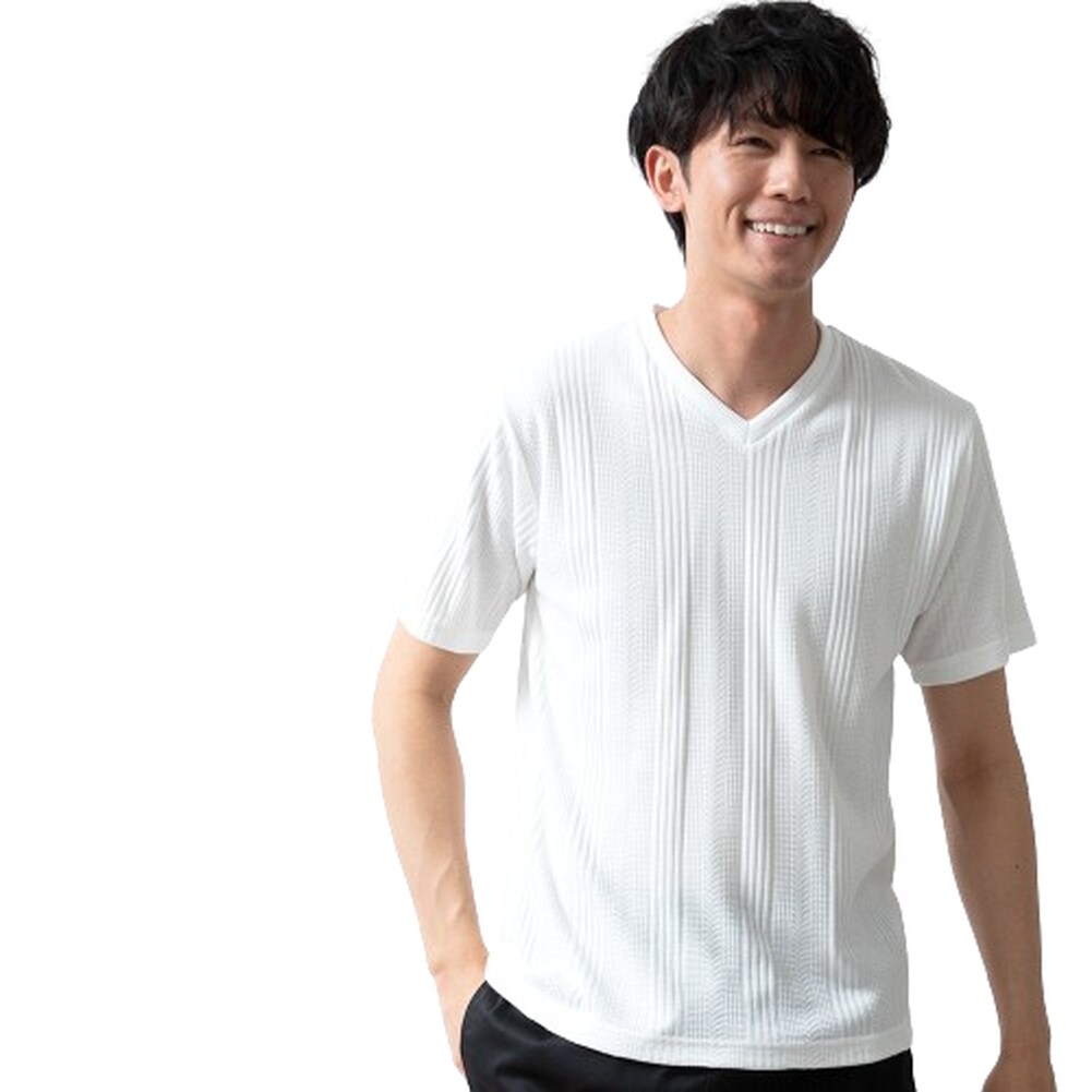 tシャツ メンズ 無地 半袖 半袖Tシャツ Vネック スリム インナー