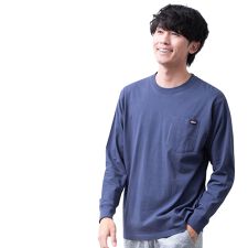 tシャツ メンズ 長袖 綿100 GENUINE Dickies 長袖tシャツ クルーネック