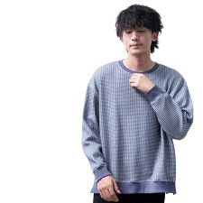 tシャツ メンズ 長袖 ワッフル ゆったり ルーズ 長袖tシャツ トップス 秋冬 オーバーサイズ