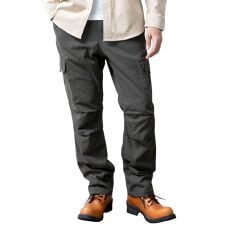 ジェネレス(geneless)のカーゴパンツ メンズ 裏起毛 暖かい 裏フリース チェック おしゃれ 秋冬 ゆったり カーゴ