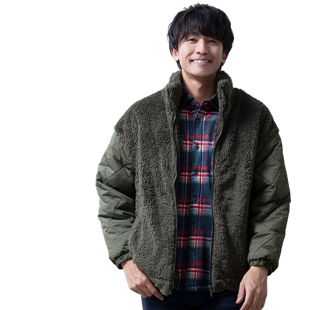 【美品】『UR TECH』起毛ノーカラー2Bジャケット UR TECH』起毛ノーカラー2Bジャケット[UR27-17M013]｜URBAN