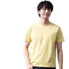 tシャツ メンズ 半袖 オーガニックコットン 綿100 半袖tシャツ 春 無地 クルーネック