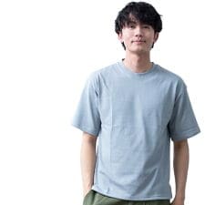 ジェネレス(geneless)のTシャツ メンズ 半袖 裾ドローコード tシャツ 接触冷感 涼しい 裾ドロスト 半袖tシャツ