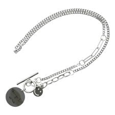 ネックレス メンズ シルバー おしゃれ スマイリー スマイルモチーフ ニコちゃん