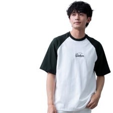 tシャツ メンズ ラグラン バックプリント ディッキーズ 夏 半袖 Tシャツ 半袖tシャツ