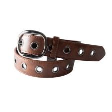 ベルト メンズ 合皮 メンズベルト ハトメベルト PUレザー 紳士ベルト ヴィンテージ PU