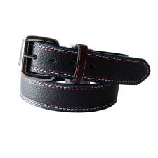 ベルト メンズ 合皮 メンズベルトステッチ PUレザー 紳士ベルト PU おしゃれ