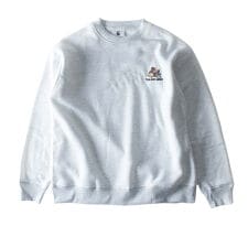 スウェット メンズ 裏ボア トレーナー トムとジェリー 暖かい スエット 長袖 秋冬 裏起毛