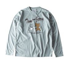 tシャツ メンズ 長袖 キャラクター トムとジェリー 長袖tシャツ クルーネック トムジェリ