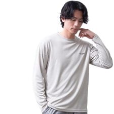 tシャツ メンズ 長袖 ファーストダウン クルーネック 吸水速乾 涼しい Tシャツ 長袖シャツ