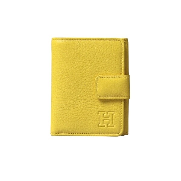 HIROF センプレ 二つ折り財布 レザー モーブ センプレ】二つ折り財布 レザー ウォレット 本革（商品番号：P25