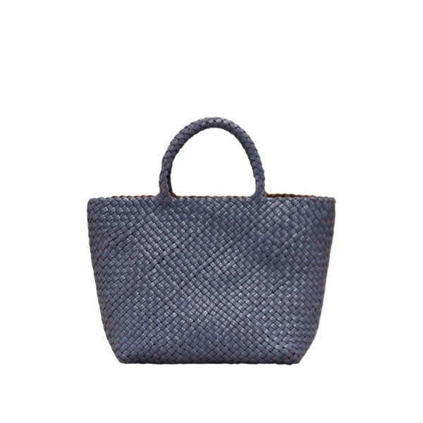 ヒロフ（HIROFU）/【ブレッツァバッファロー】レザーメッシュトートバッグ S 本革 ステッチ（商品番号：P25−30416） ブレッツァバッファロー】レザーメッシュトートバッグ S 本革 ステッチ