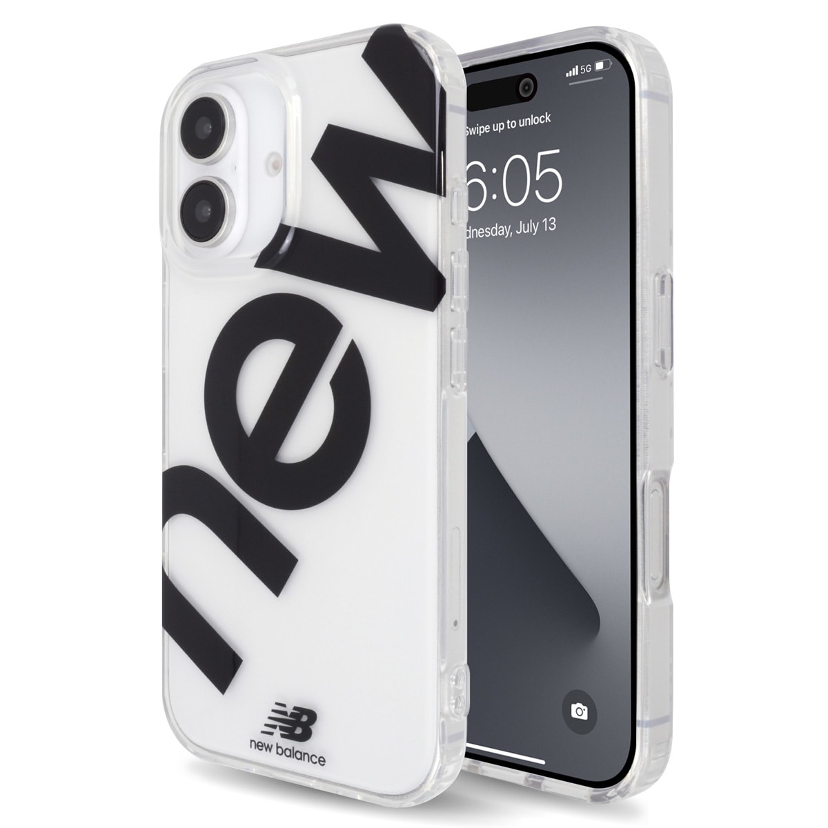 【iPhone 16】New Balance  [クリアケース/new]