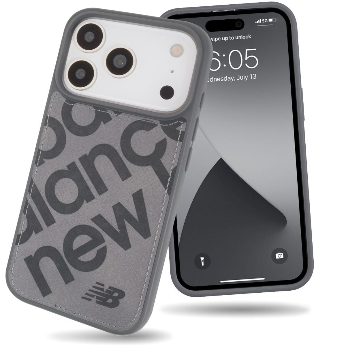 [�}���C]�yiPhone 17 Pro�z New Balance [MagSafe�t���w��/�X�^���v���S]/�j���[�o�����X�inew balance�j �O���[