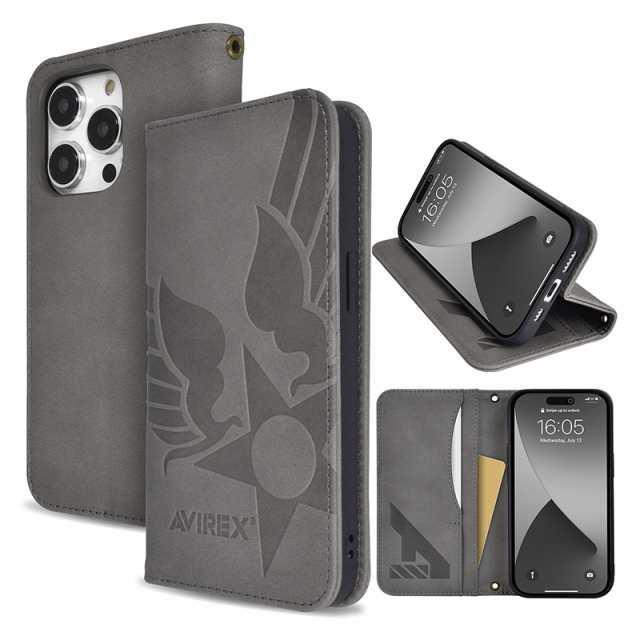 [�}���C]�yiPhone 16e�z AVIREX [�蒠�P�[�X/�X�^���v���S�X�G�[�h]/�A���B���b�N�X�iAVIREX�j �O���[