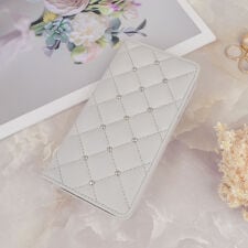 【iPhone 16】CECIL McBEE [キルティング手帳ケース]