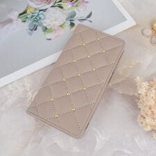 【iPhone Air】 CECIL McBEE [キルティング手帳ケース]
